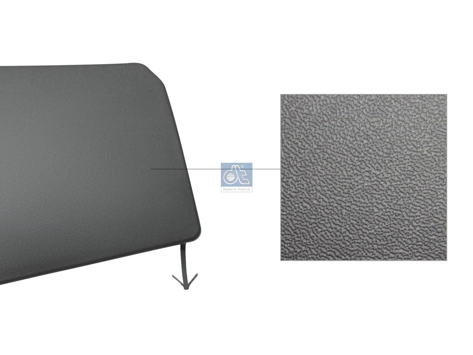 DT Spare Parts 6.70336 Bumper cover, left