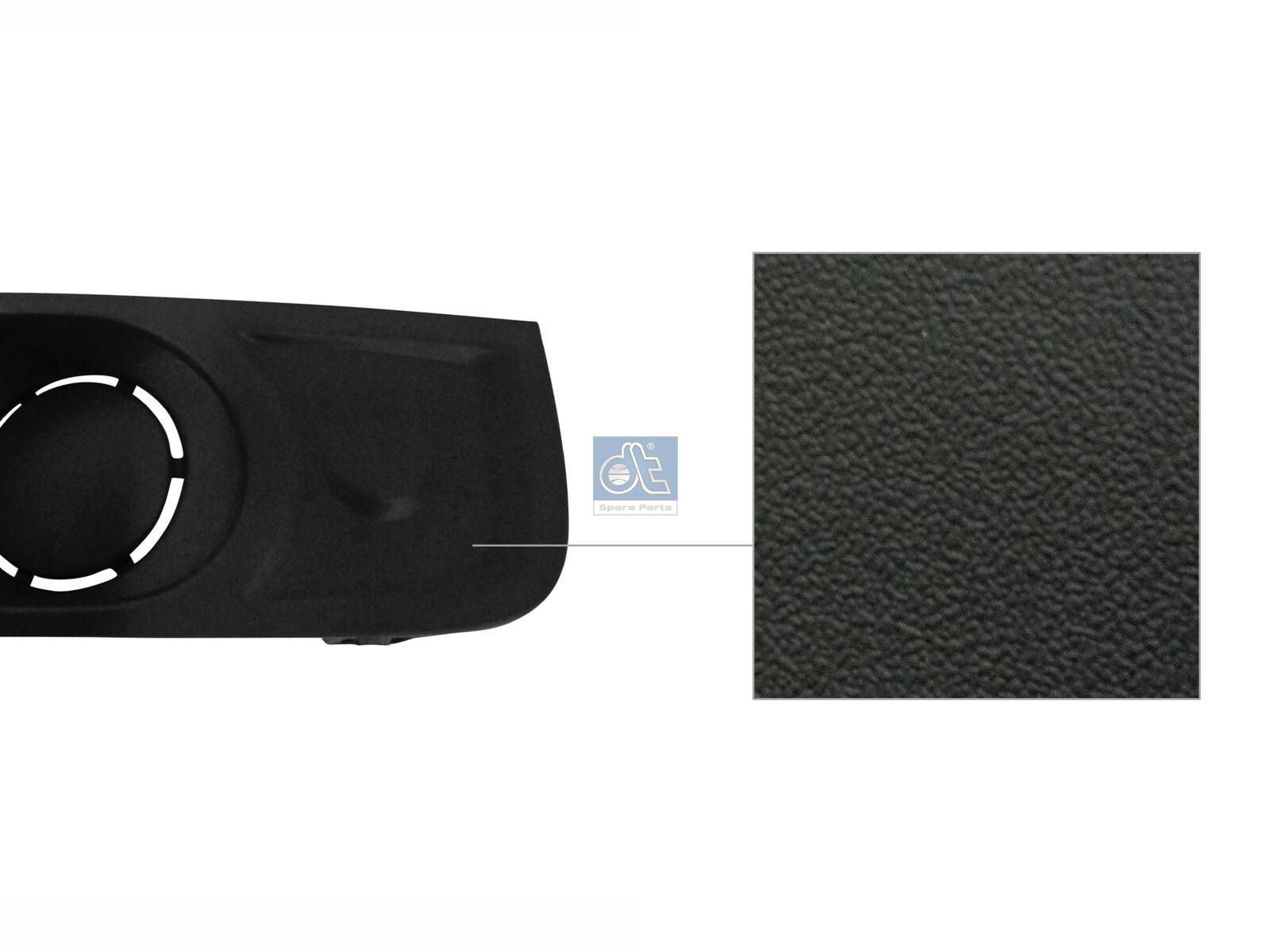 DT Spare Parts 6.70338 Cover, bumper, left