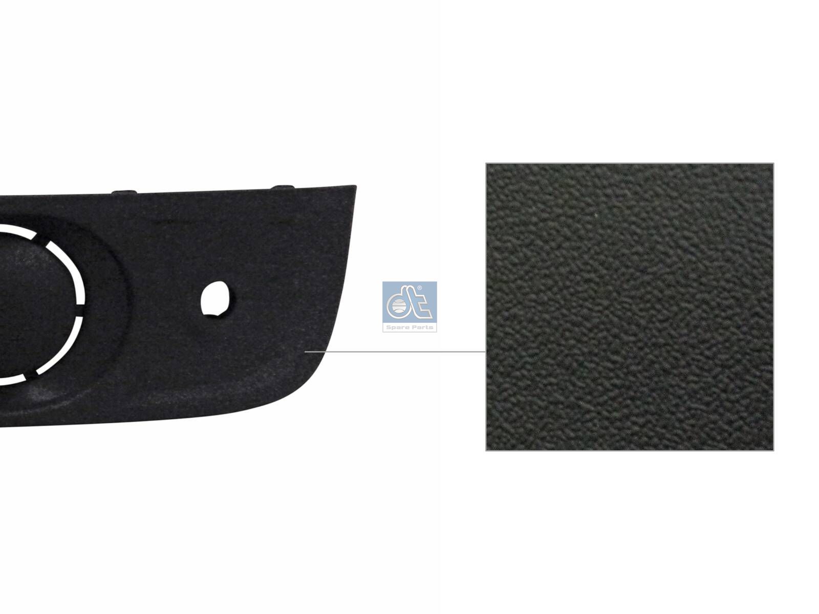 DT Spare Parts 6.70340 Kit, Bumper cover