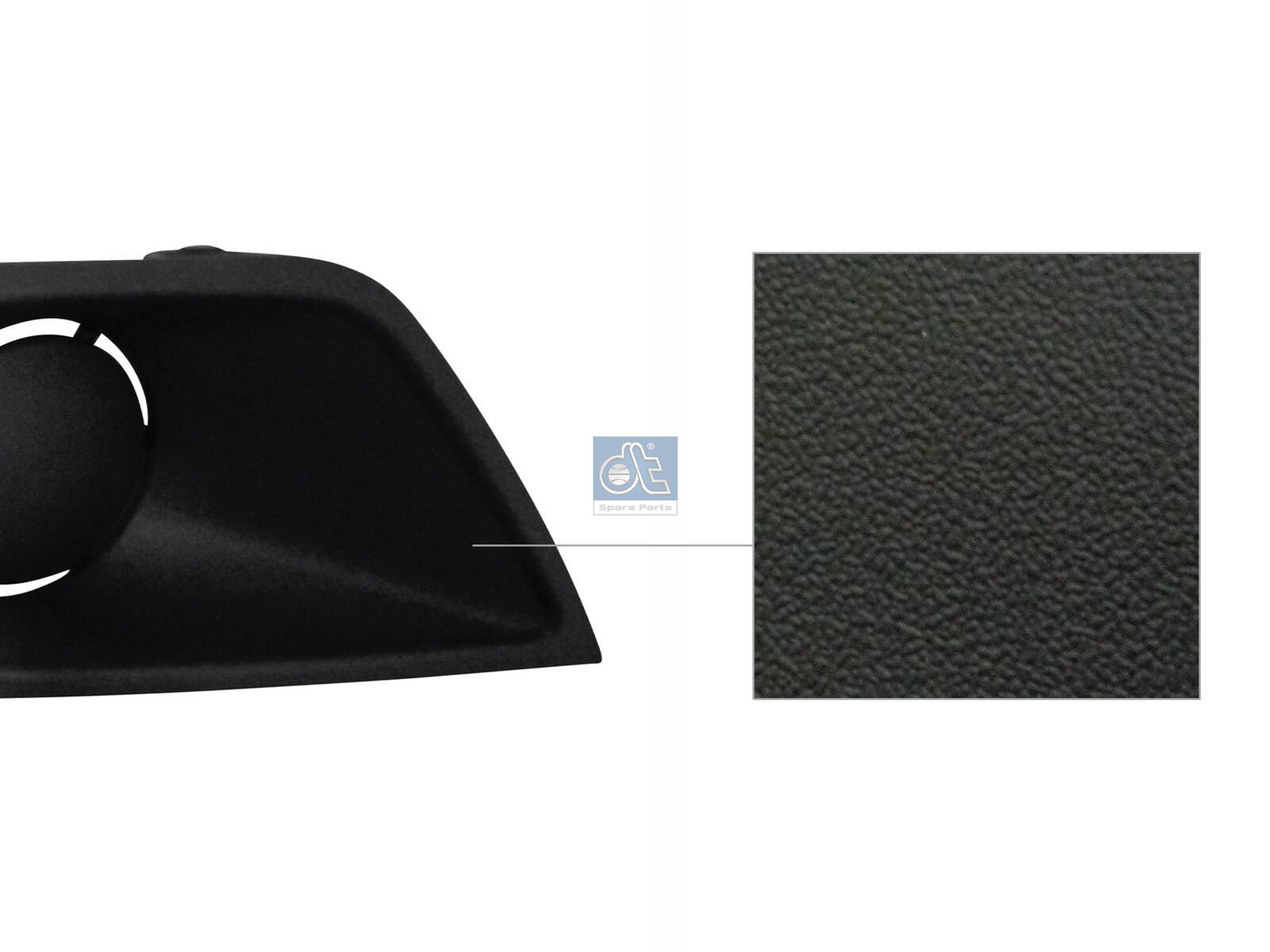 DT Spare Parts 6.70341 Cover, bumper, left
