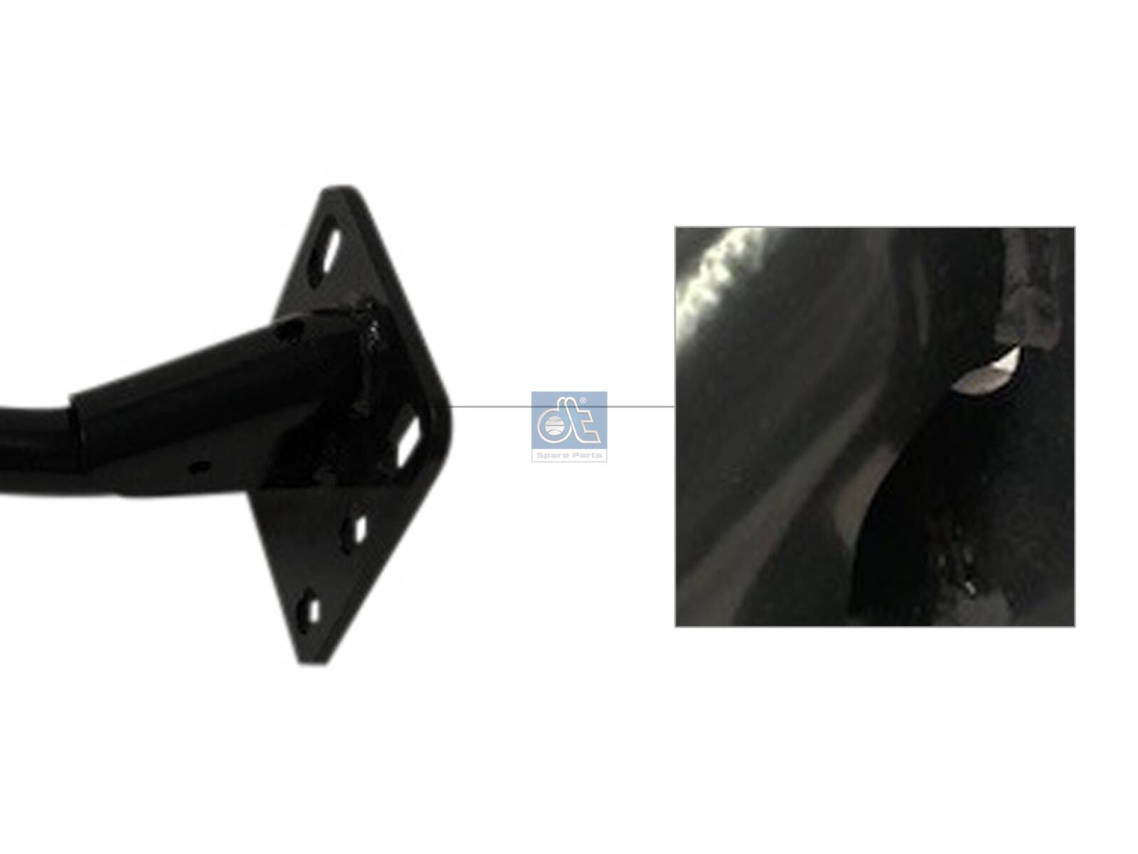 DT Spare Parts 6.70447 Fender bracket, rear, right