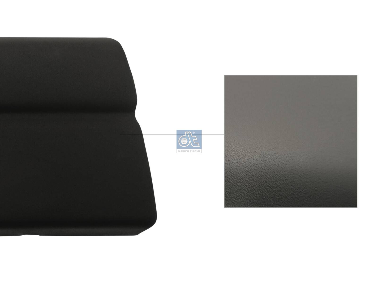 DT Spare Parts 6.70491 Cover, door, rear, left