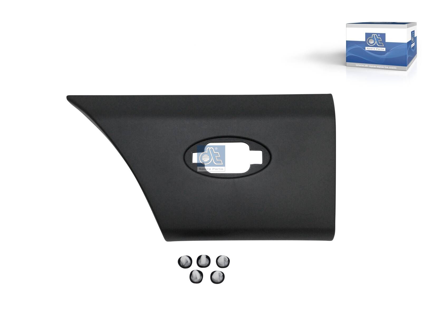 DT Spare Parts 6.70502 Cover moulding, lateral, left
