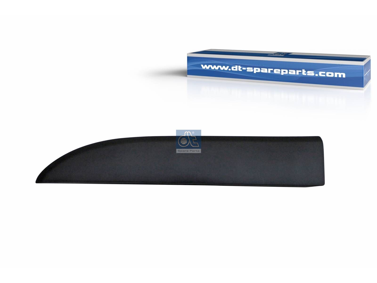 DT Spare Parts 6.70584 Cover moulding, lateral, left, black