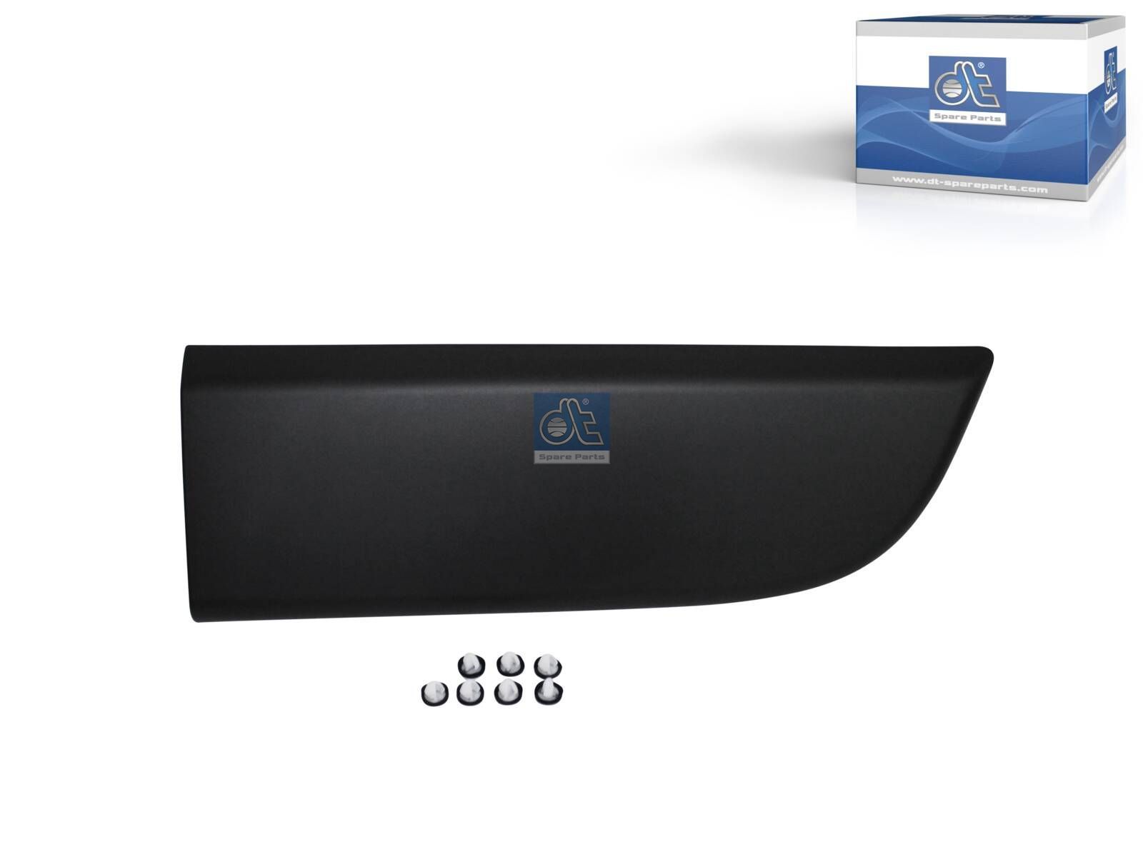 DT Spare Parts 6.70589 Cover moulding, lateral, right, black
