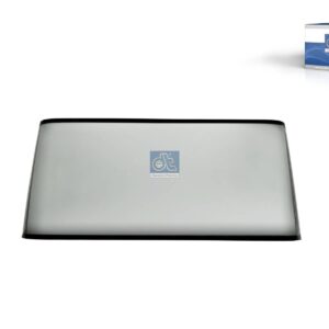 DT Spare Parts 6.72270SP Windshield, tinted green, wooden box, L: 2661 mm, W: 1050 mm