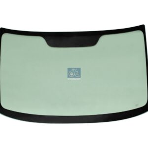 DT Spare Parts 6.72277 Windshield, tinted green, single package, L: 1745 mm, W: 876 mm