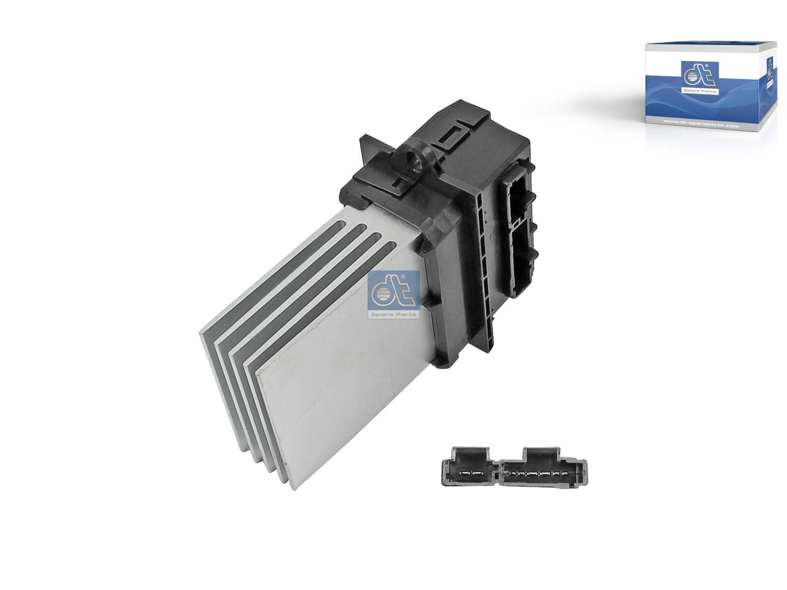 DT Spare Parts 6.73075 Resistor, interior blower, 12 V