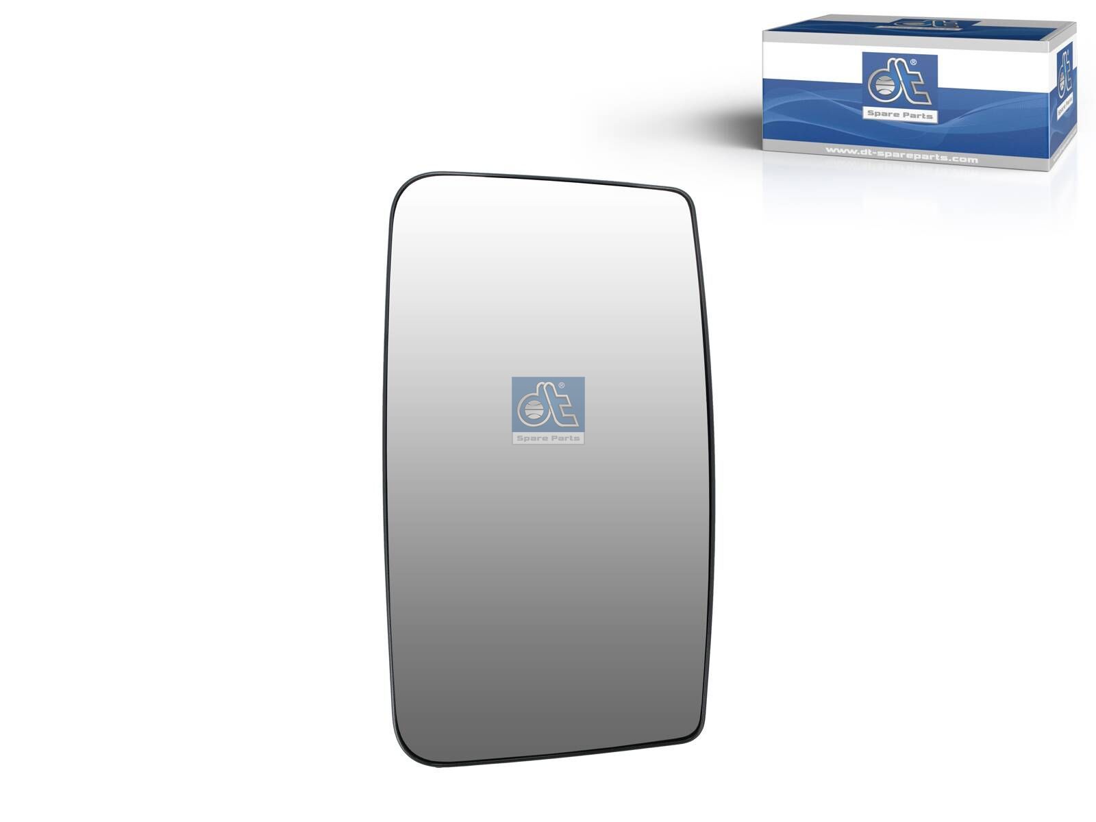 DT Spare Parts 6.75042 Mirror glass, main mirror, D: 1200 mm, W: 200 mm, H: 360 mm