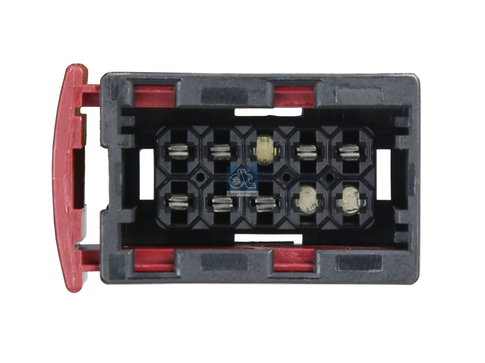 DT Spare Parts 6.75205 Main mirror, complete, left, heated, electrical, 24 V, r: 300 mm, R: 1200 mm, L: 880 mm, W: 440 mm, S: 155 mm