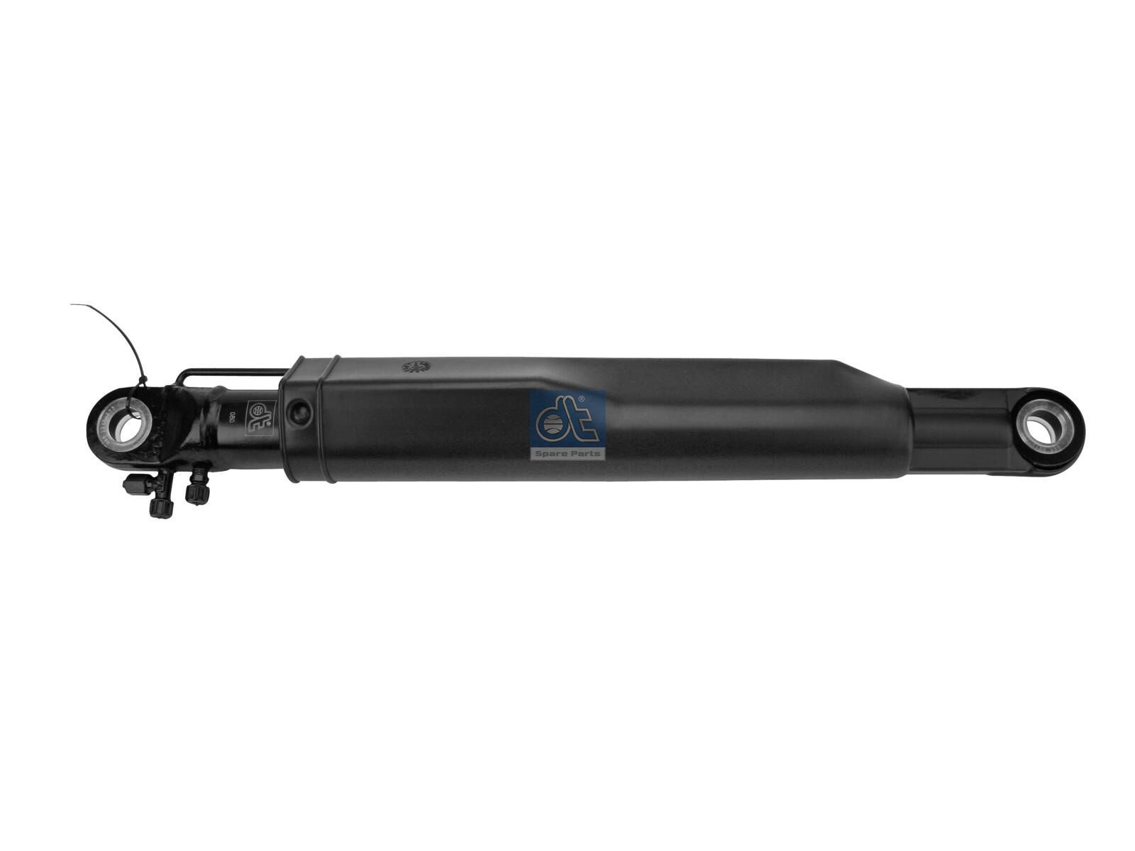 DT Spare Parts 6.76025 Cabin tilt cylinder, D1: 36 mm, D2: 63 mm, b1: 25 mm, b2: 25 mm, M12 x 1,5, M12 x 1,5, L: 605 mm, 280 bar, Ls: 353 mm