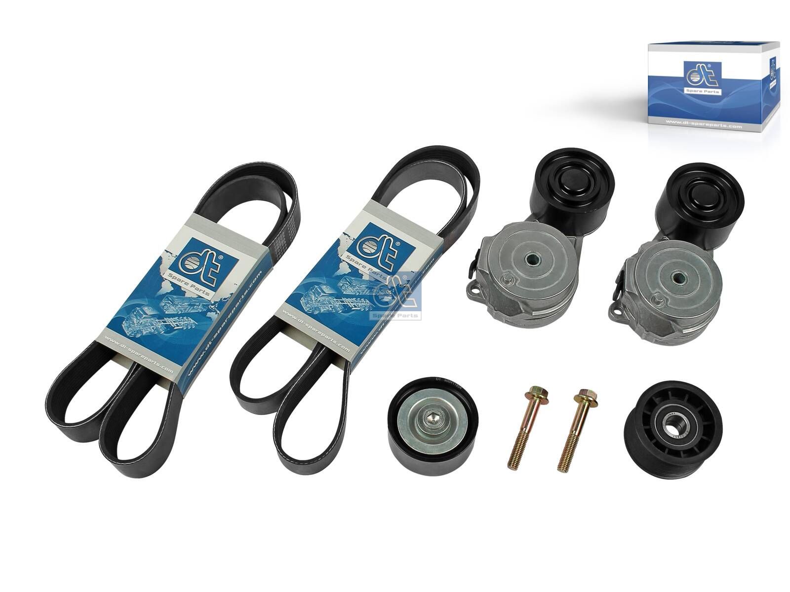 DT Spare Parts 6.92402 Belt tensioner kit, 8PK 1435/ 10PK 1342
