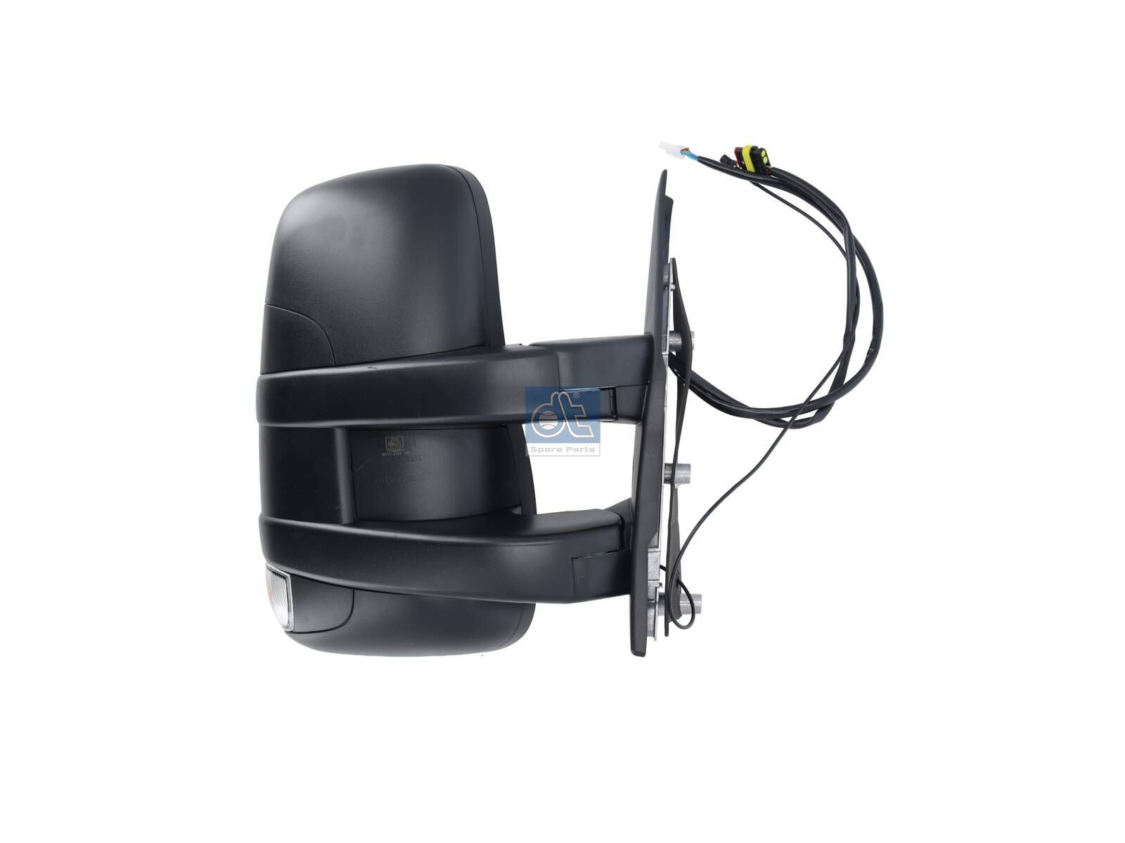 DT Spare Parts 7.00195 Main mirror, complete, right, 12 V