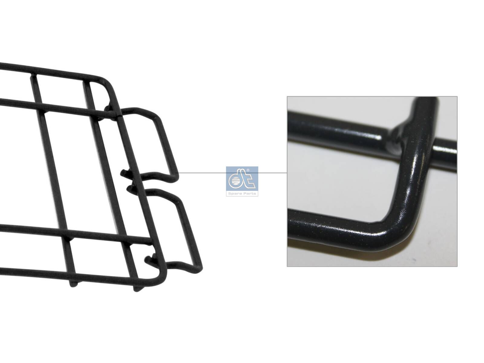 DT Spare Parts 7.00332 Covering grille, headlamp, left