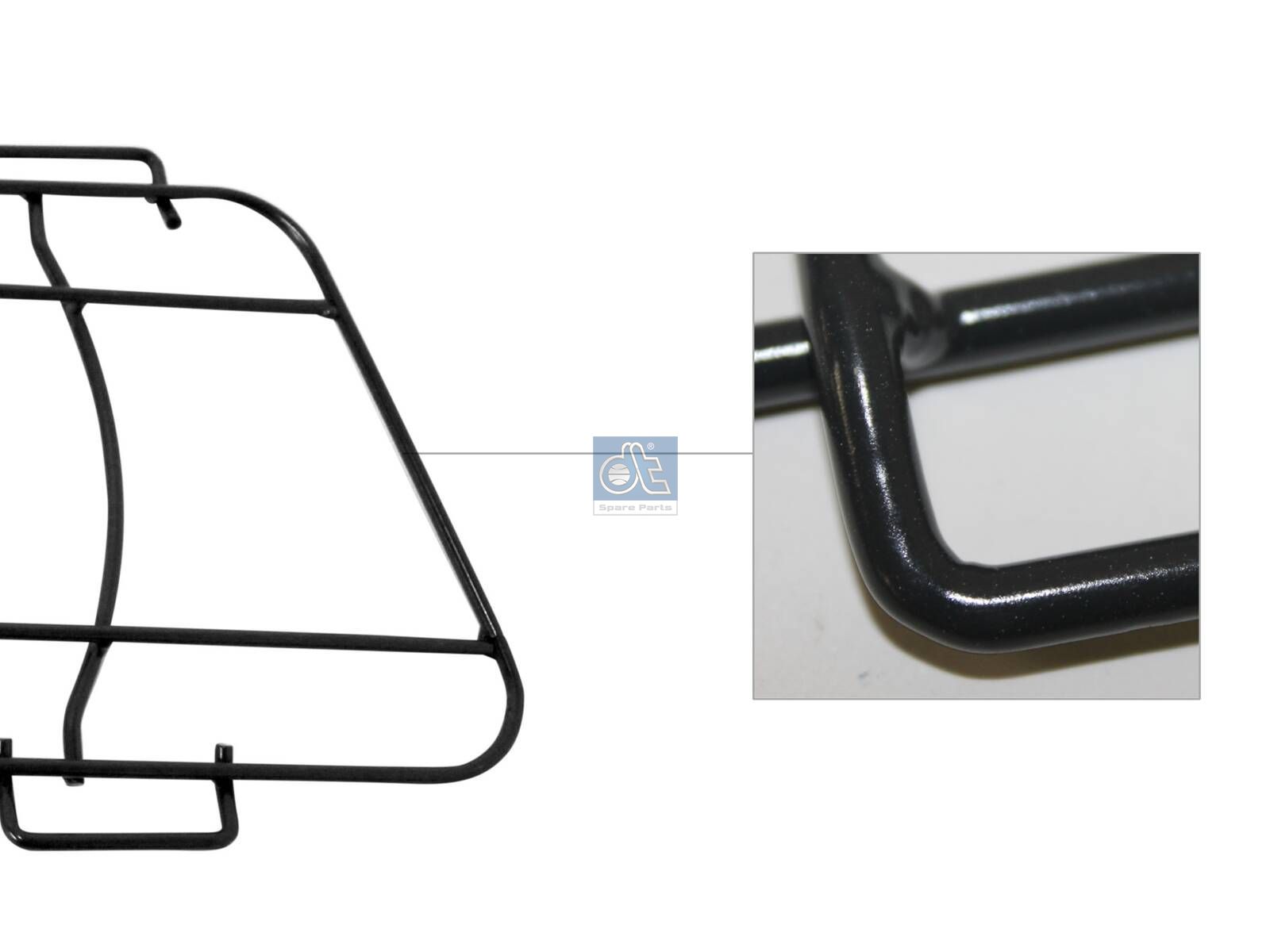 DT Spare Parts 7.00333 Covering grille, headlamp, right