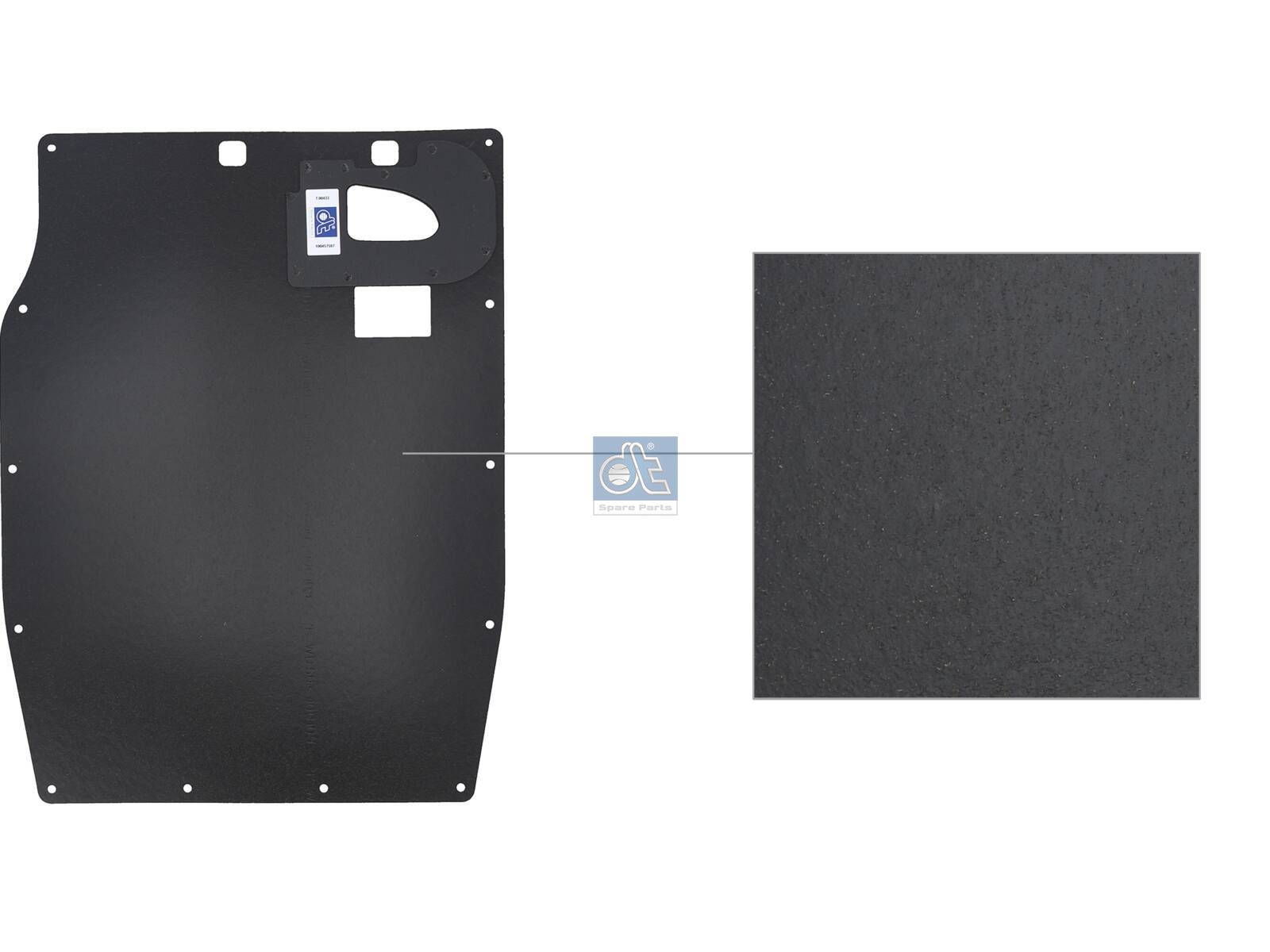 DT Spare Parts 7.00433 Door trim, right