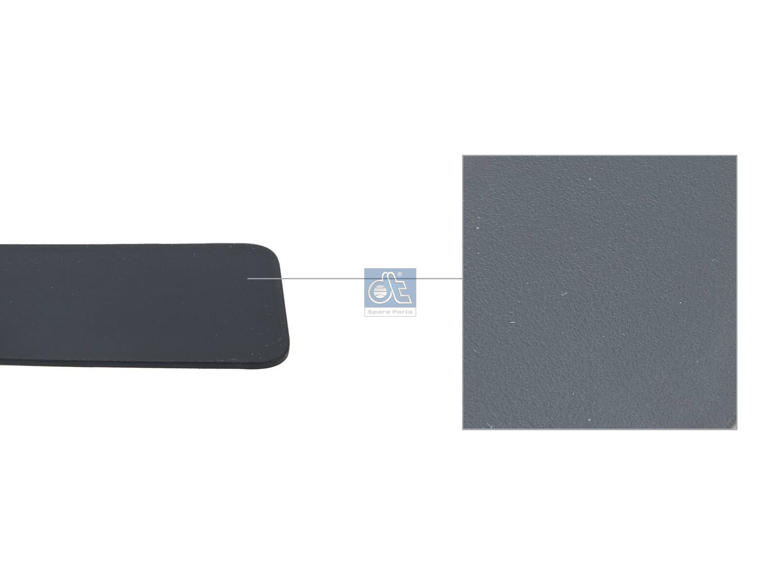 DT Spare Parts 7.00442 Cover, front grill, right