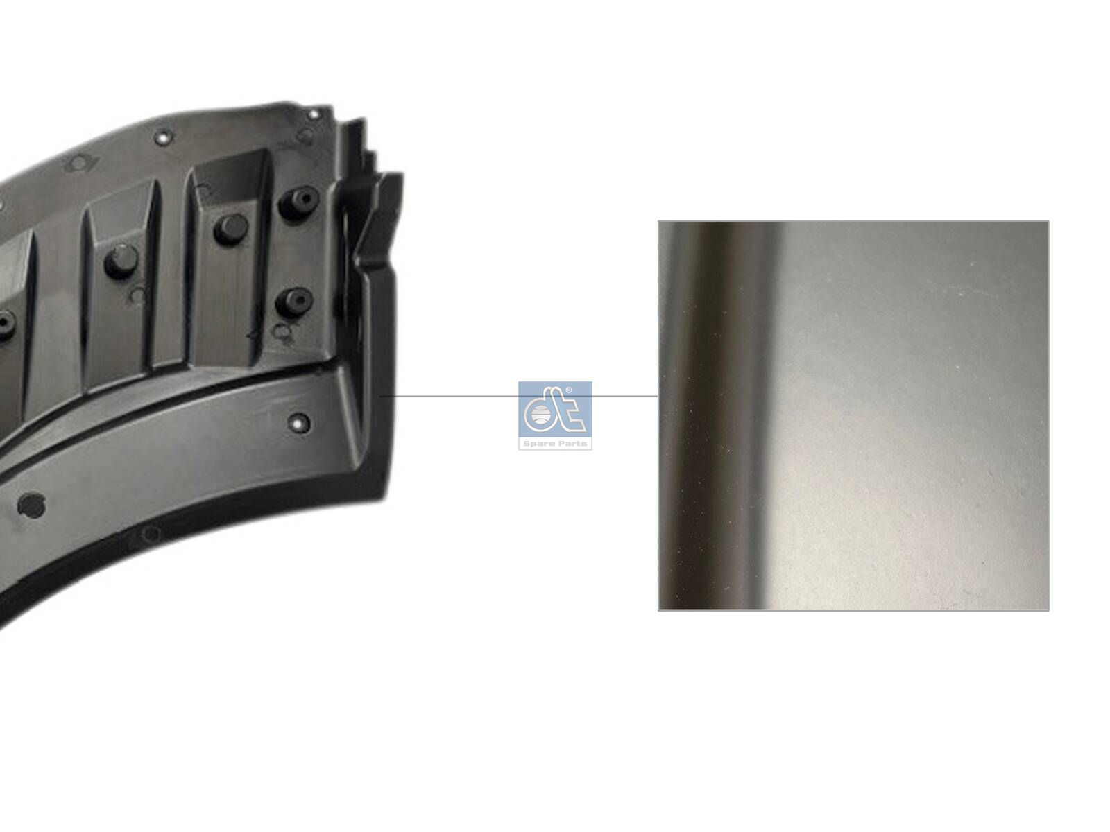 DT Spare Parts 7.00450 Door extension, left