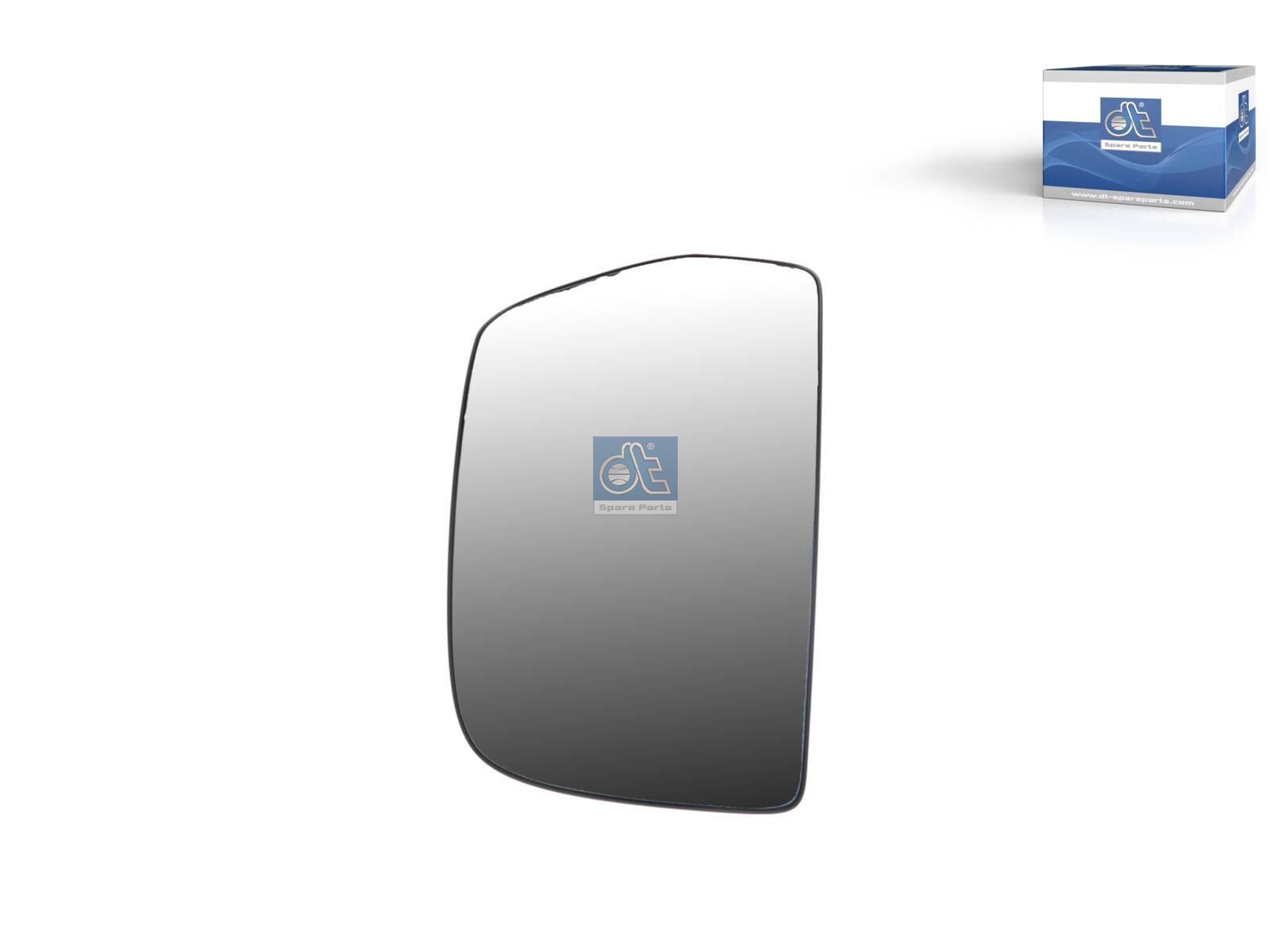 DT Spare Parts 7.00455 Mirror glass, wide view mirror, left