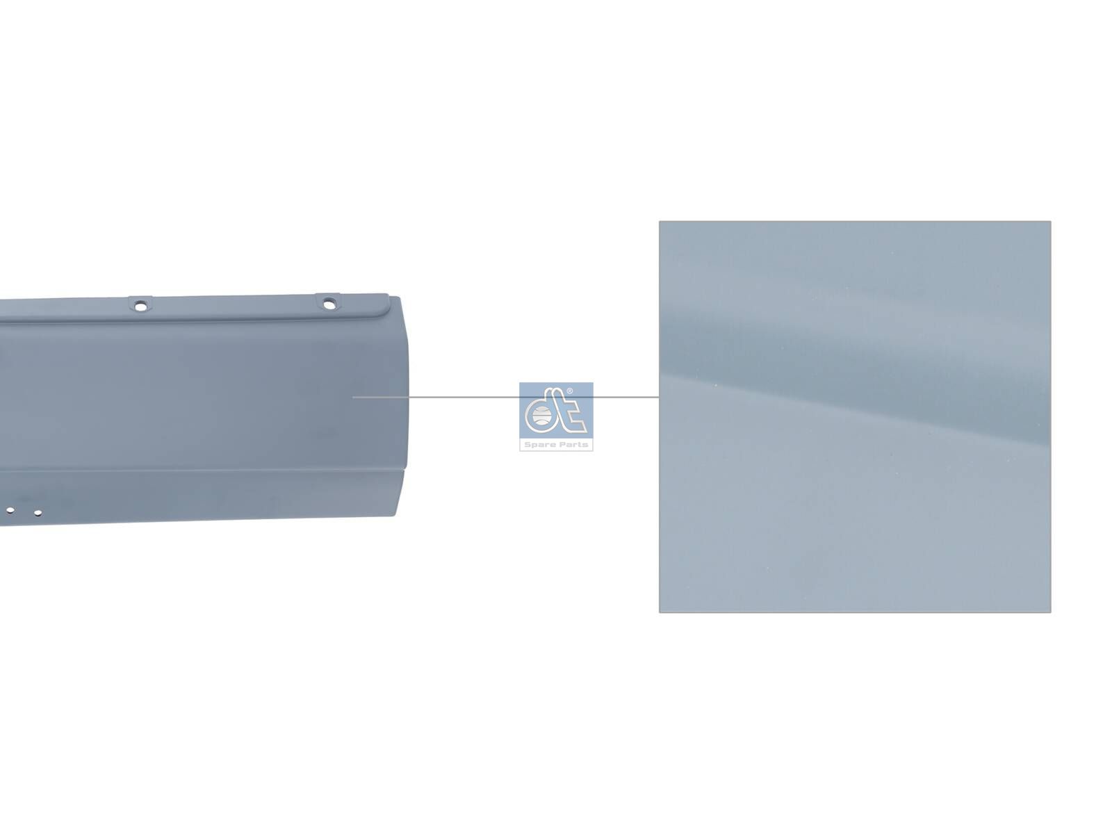 DT Spare Parts 7.00490 Fender extension, left