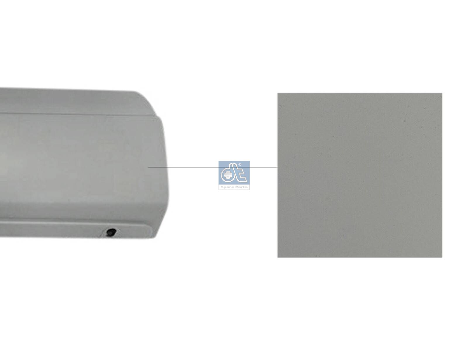 DT Spare Parts 7.00491 Fender extension, right