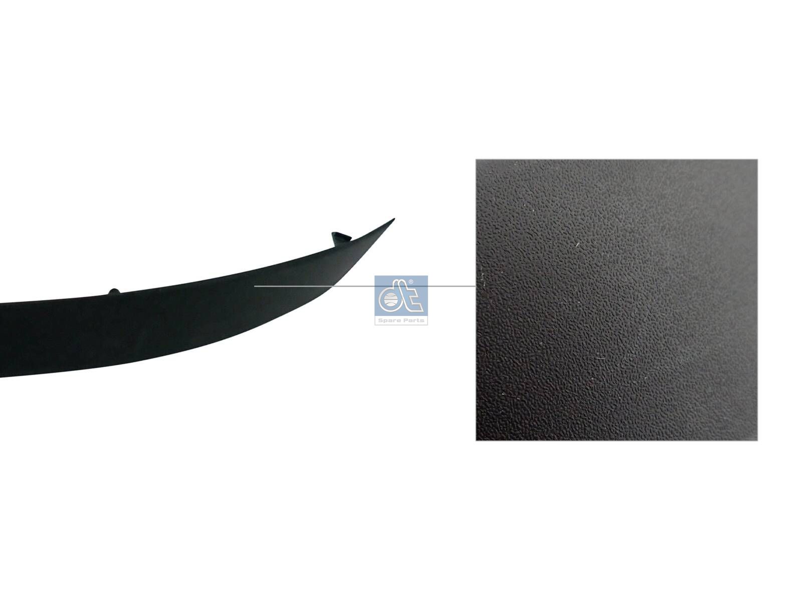 DT Spare Parts 7.00705 Cover, Front grill, lower left