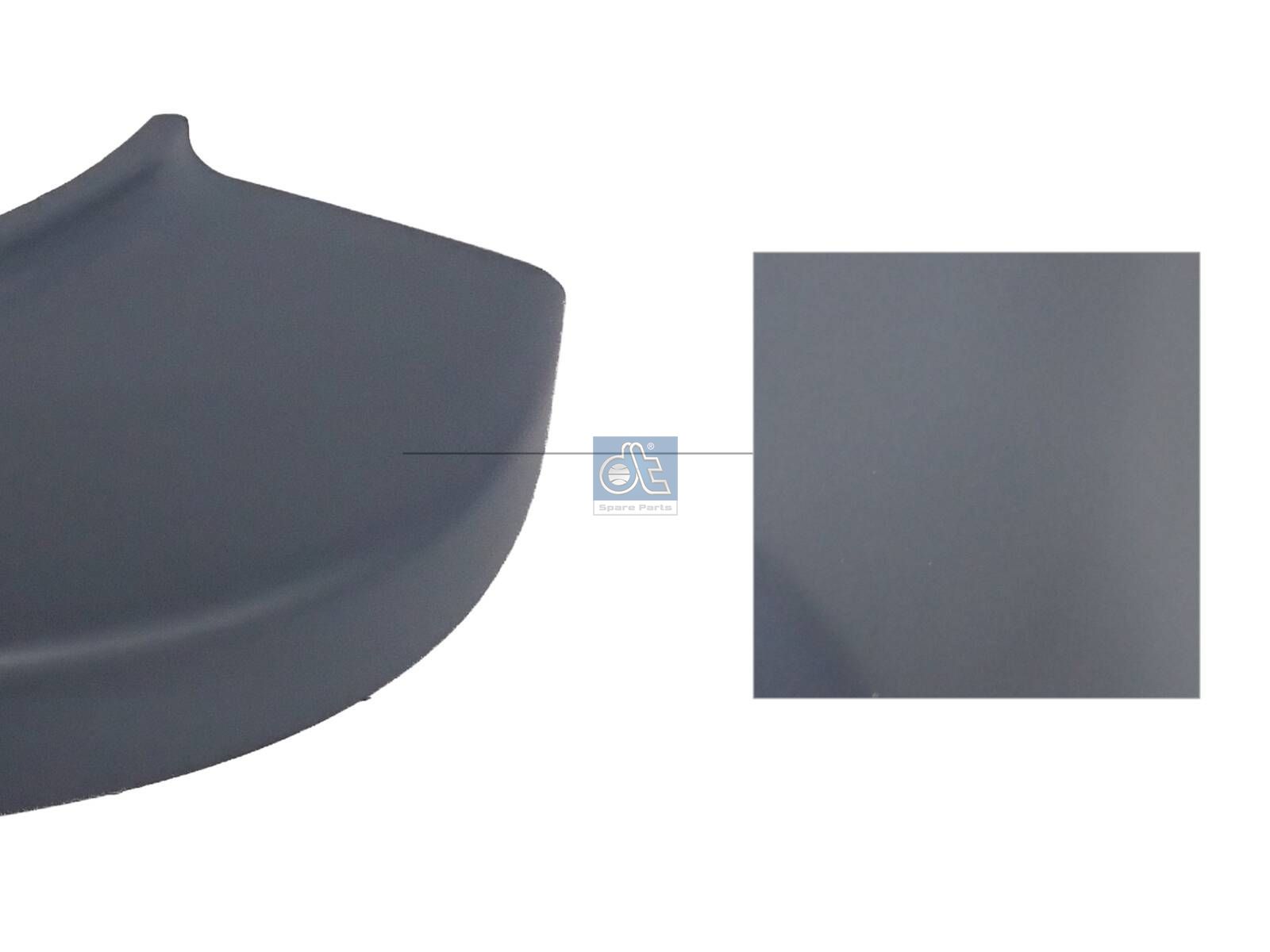DT Spare Parts 7.00770 Lamp cover, left