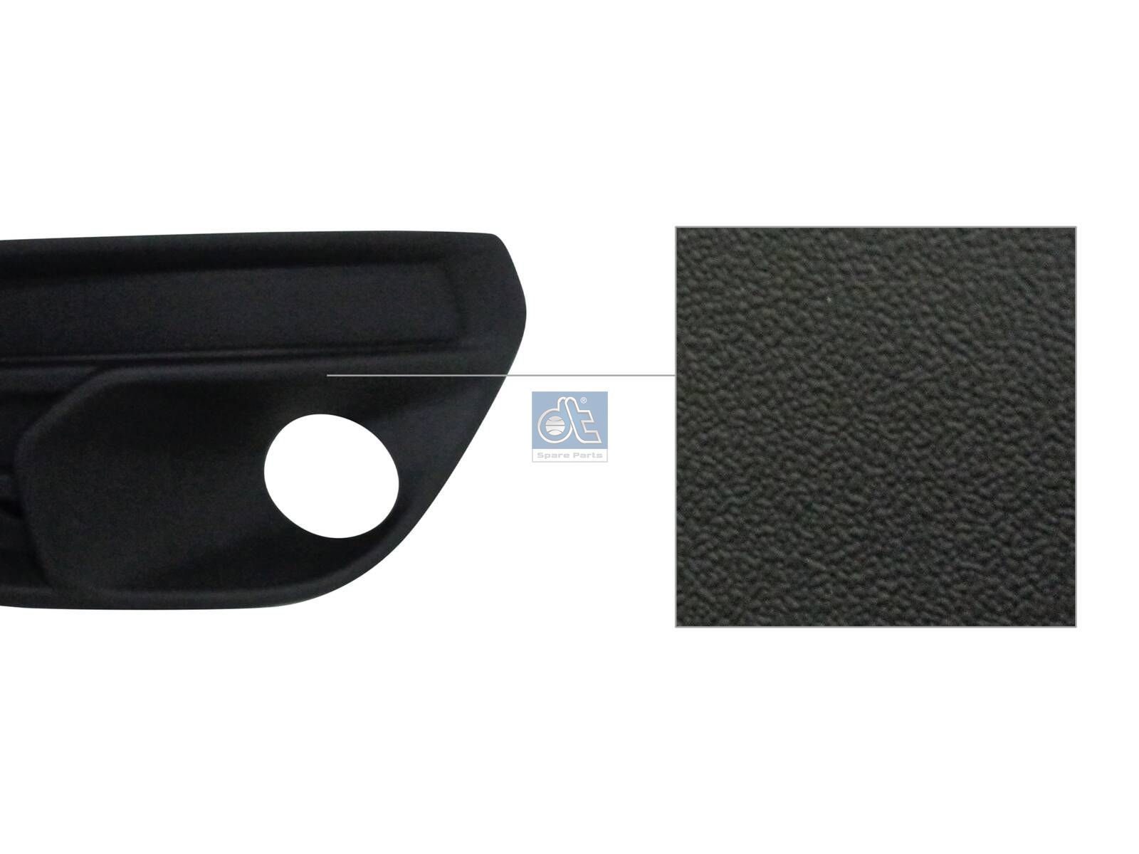DT Spare Parts 7.10274 Bracket, fog lamp, left