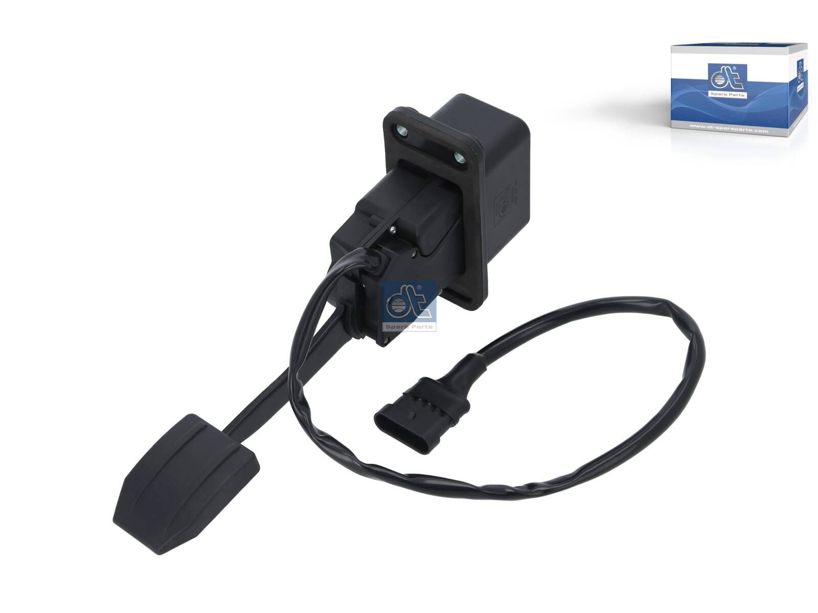 DT Spare Parts 7.15503 Accelerator pedal, with sensor, 5 poles