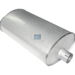 DT Spare Parts 7.22009 Silencer, L: 740 mm, W: 340 mm, H: 220 mm
