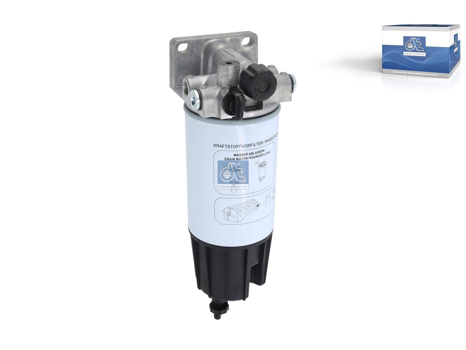 DT Spare Parts 7.24063 Fuel filter, complete