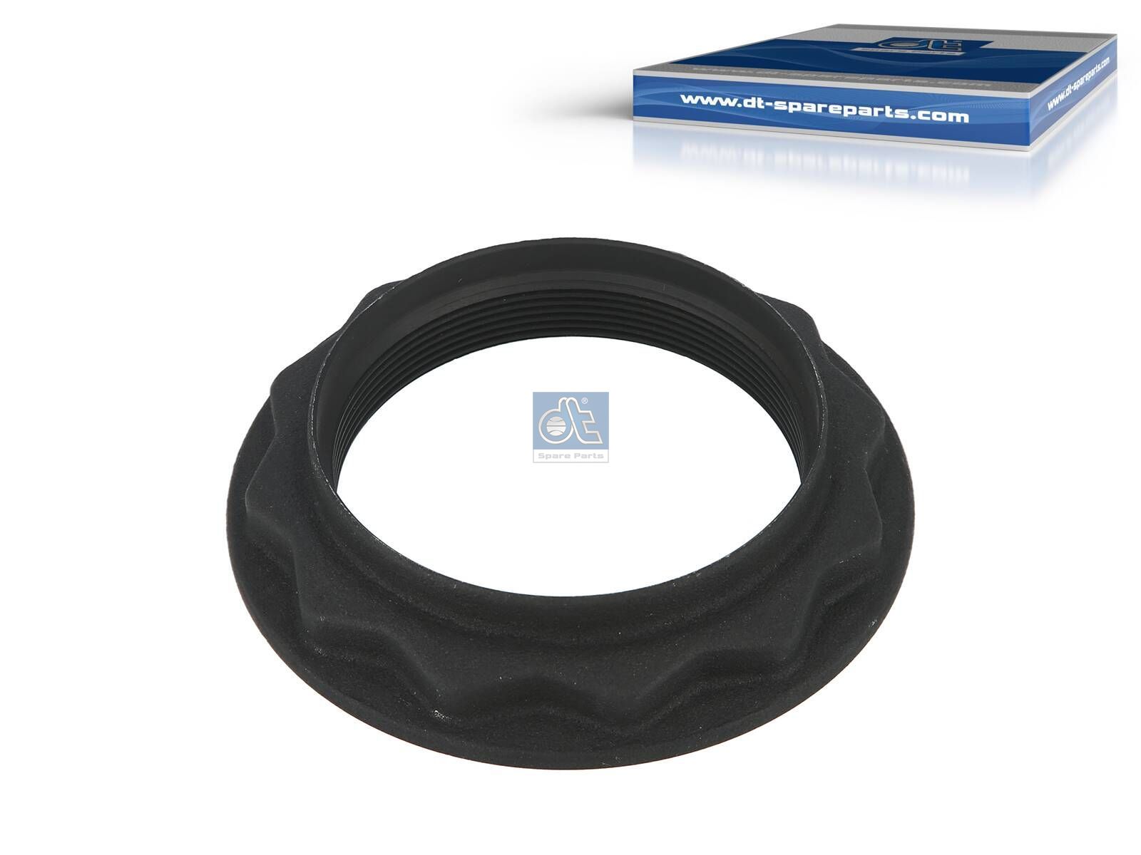 DT Spare Parts 7.32550 Axle nut, D: 127 mm, M88 x 2, H: 25 mm
