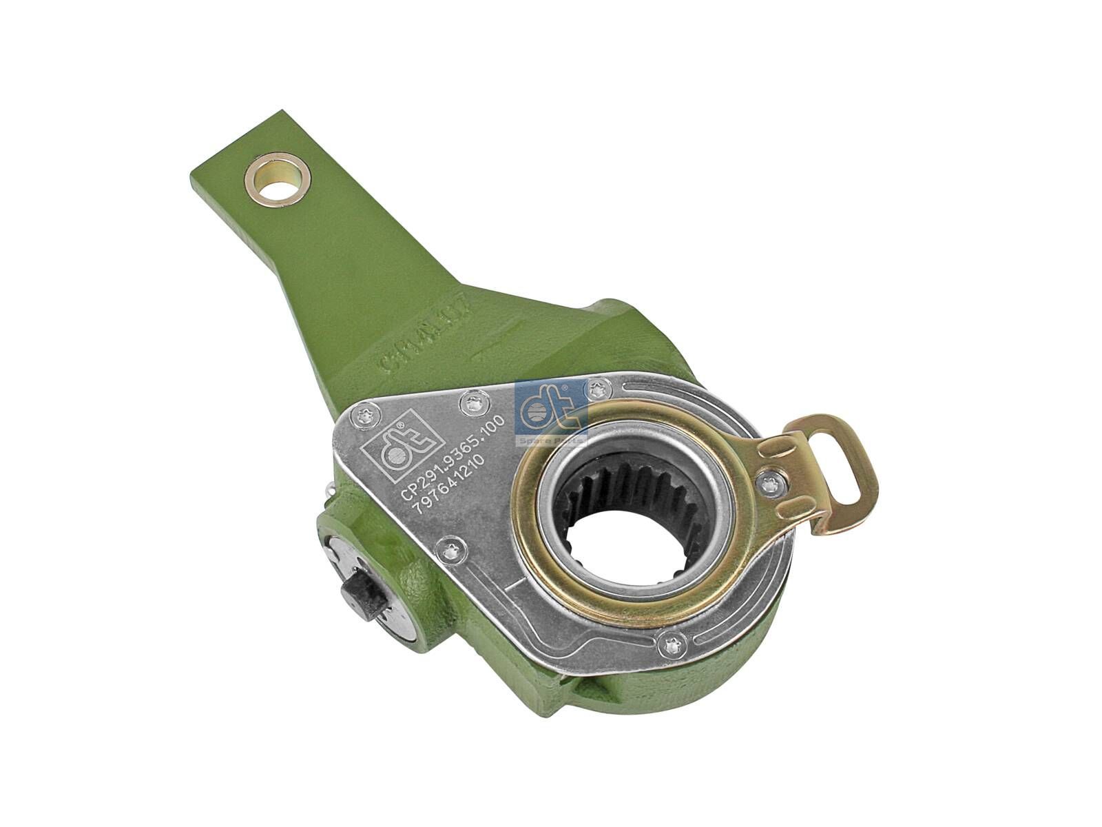DT Spare Parts 7.34100 Slack adjuster, automatic, A 38 x 34, b: 12.7 mm, Lb: 152 mm, DIN 5482, 19 teeth