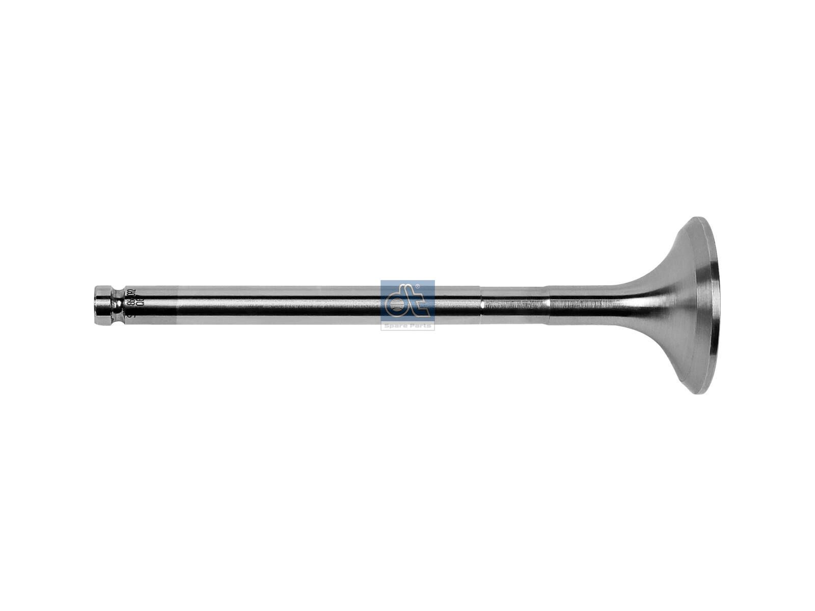 DT Spare Parts 7.51215 Exhaust valve, D1: 8 mm, D2: 36 mm, L: 122 mm, α: 45 °