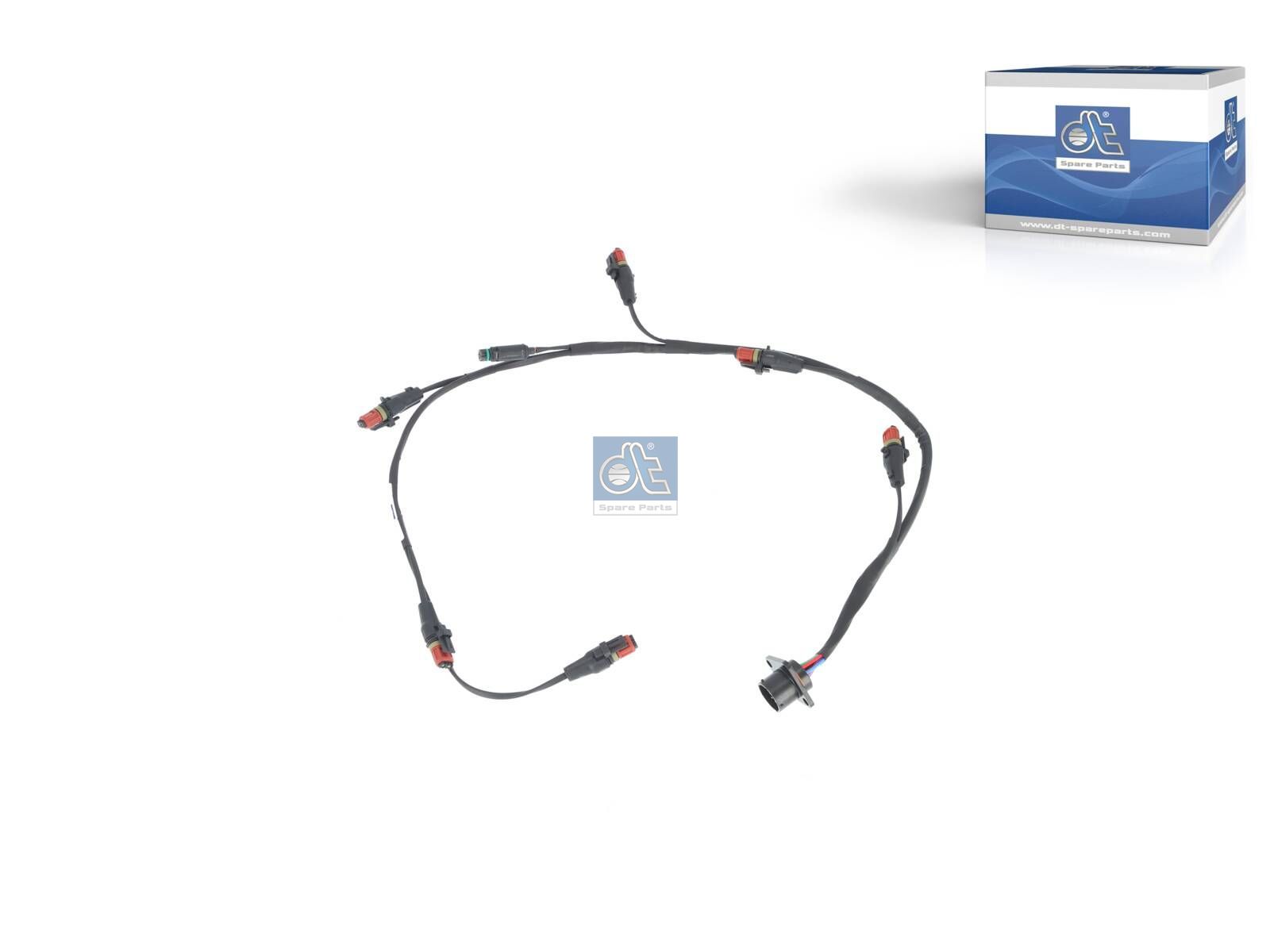 DT Spare Parts 7.56652 Cable harness, injection nozzle, 10 poles