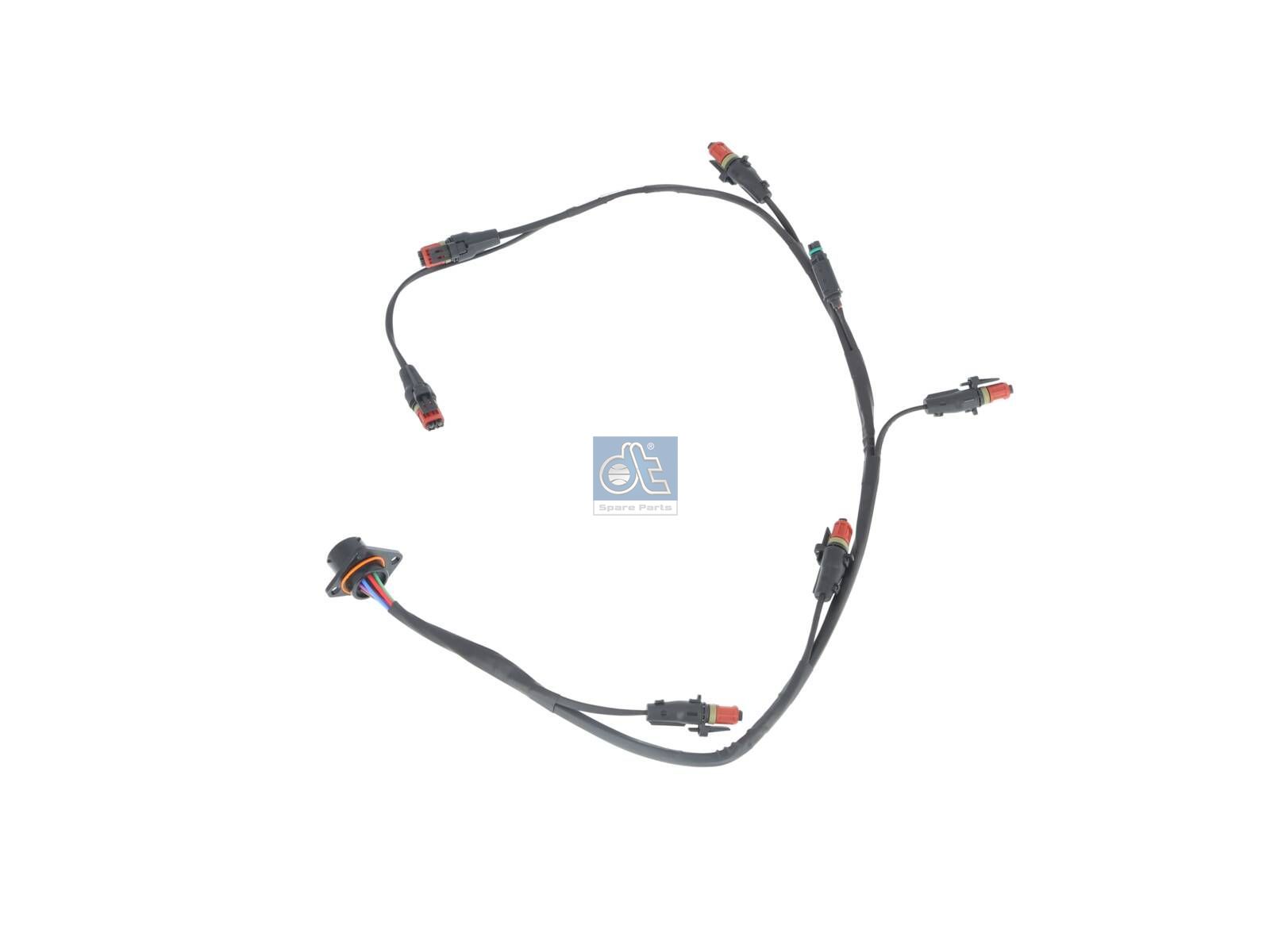 DT Spare Parts 7.56652 Cable harness, injection nozzle, 10 poles
