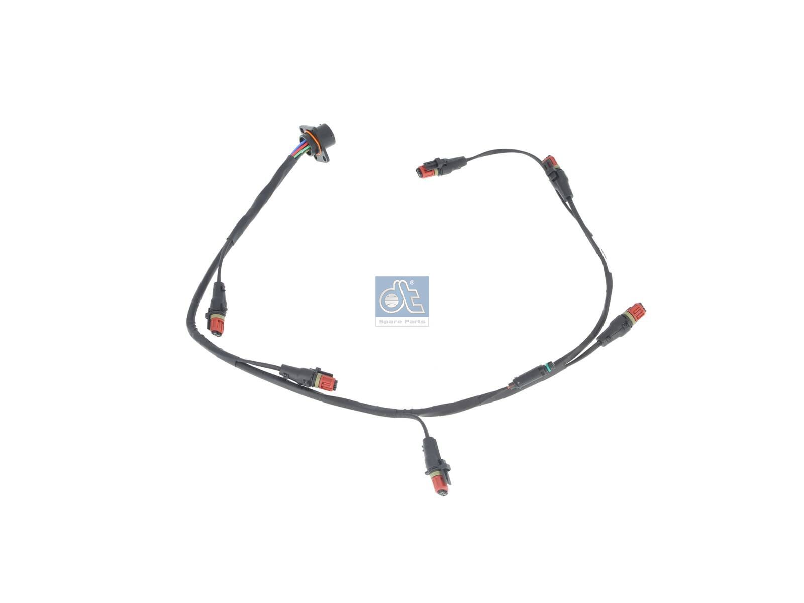 DT Spare Parts 7.56652 Cable harness, injection nozzle, 10 poles