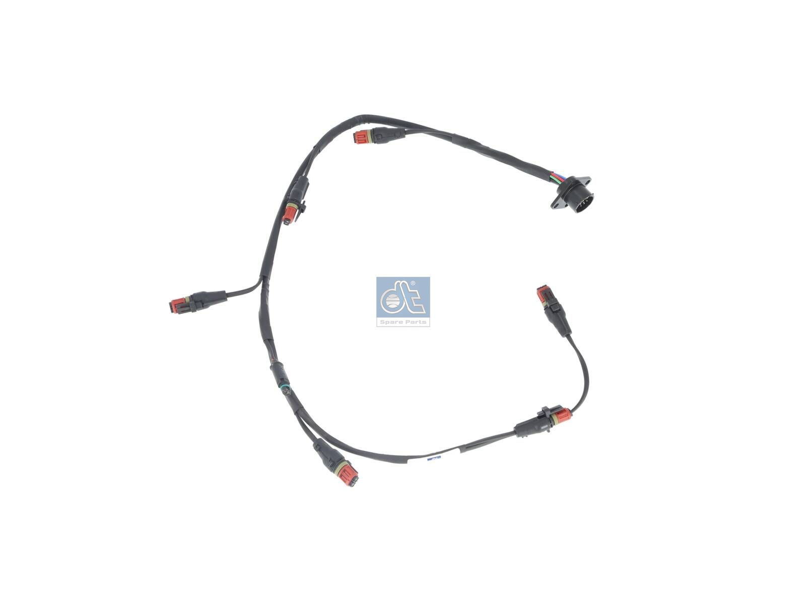 DT Spare Parts 7.56652 Cable harness, injection nozzle, 10 poles