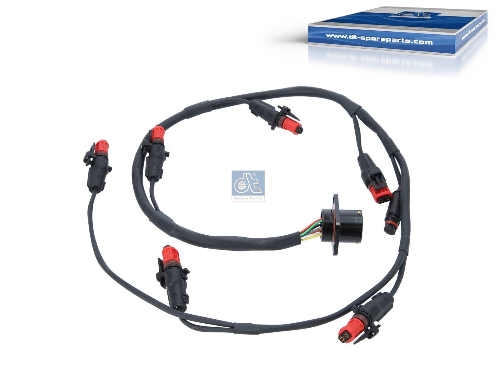 DT Spare Parts 7.56655 Cable harness, injection nozzle, 10 poles