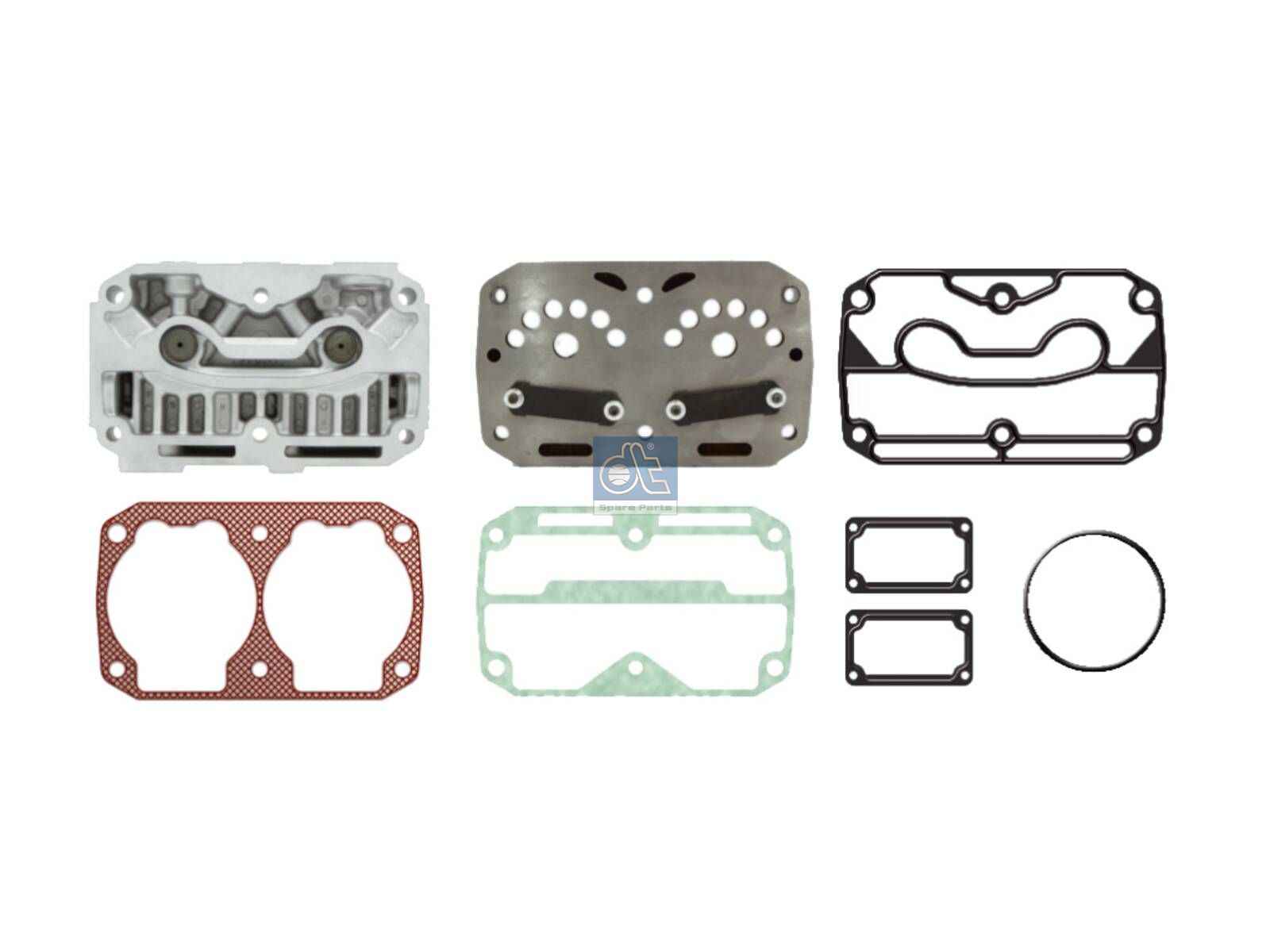 DT Spare Parts 7.62052 Cylinder head, complete, compressor