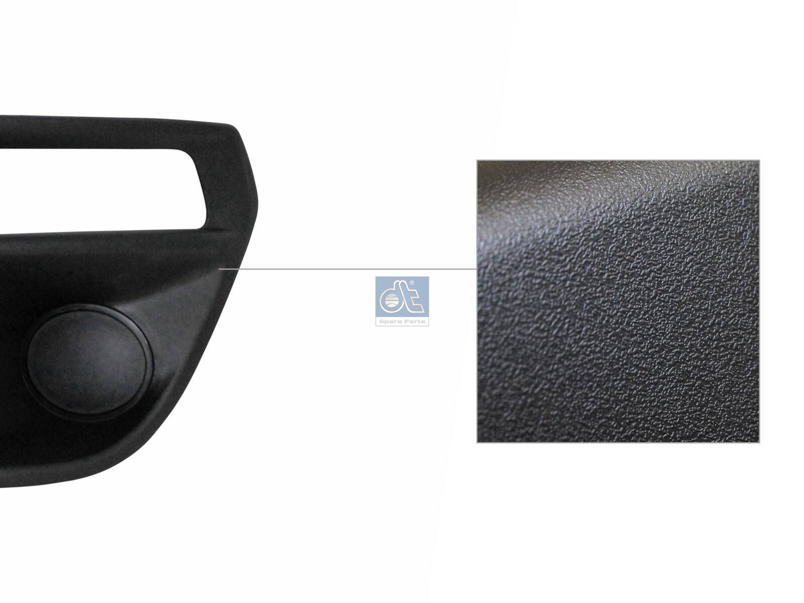 DT Spare Parts 7.71850 Cover moulding, front, left