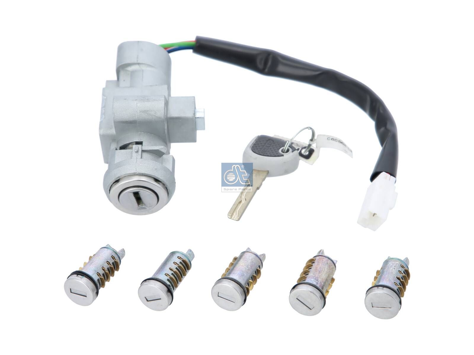 DT Spare Parts 7.78037SP Ignition lock, without transponder, with lock cylinder kit