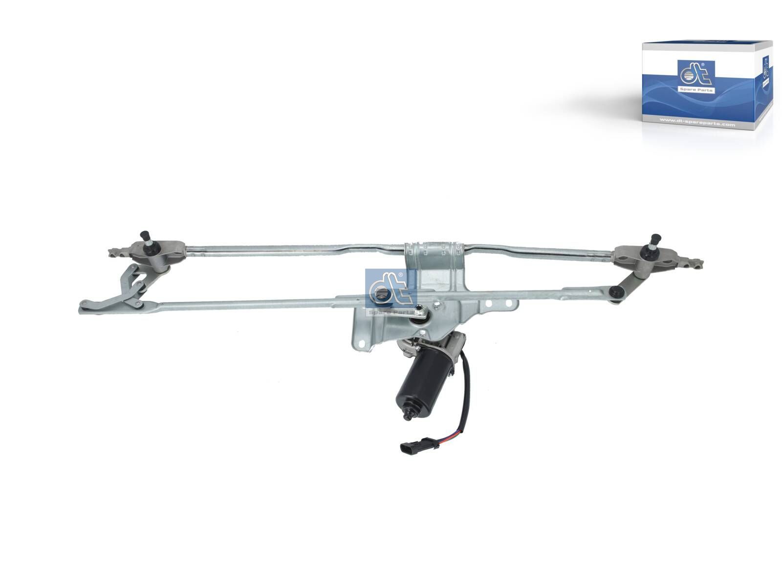 DT Spare Parts 7.79193 Wiper linkage, with motor