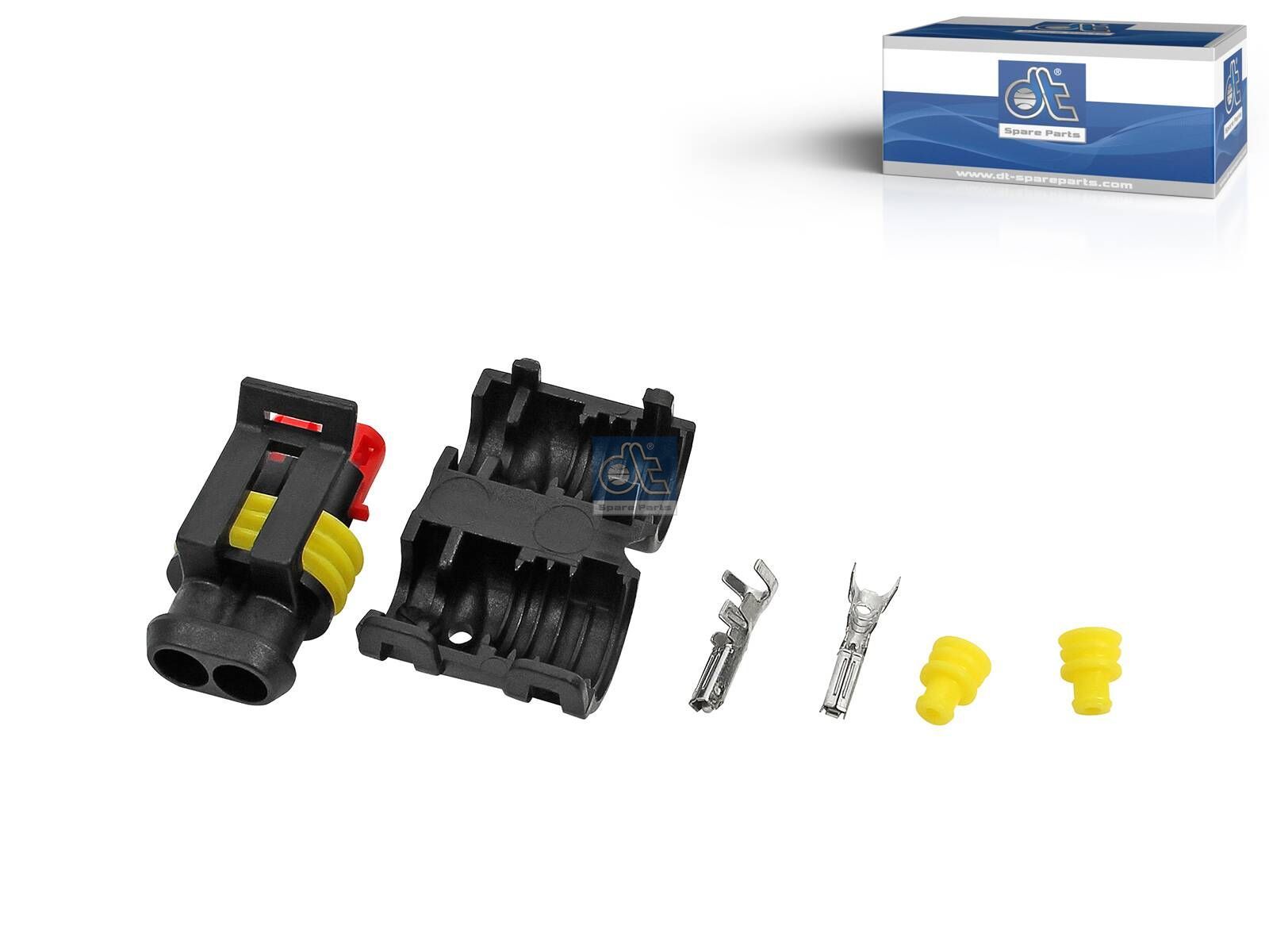 DT Spare Parts 7.98007 Repair kit, plug, 2 poles