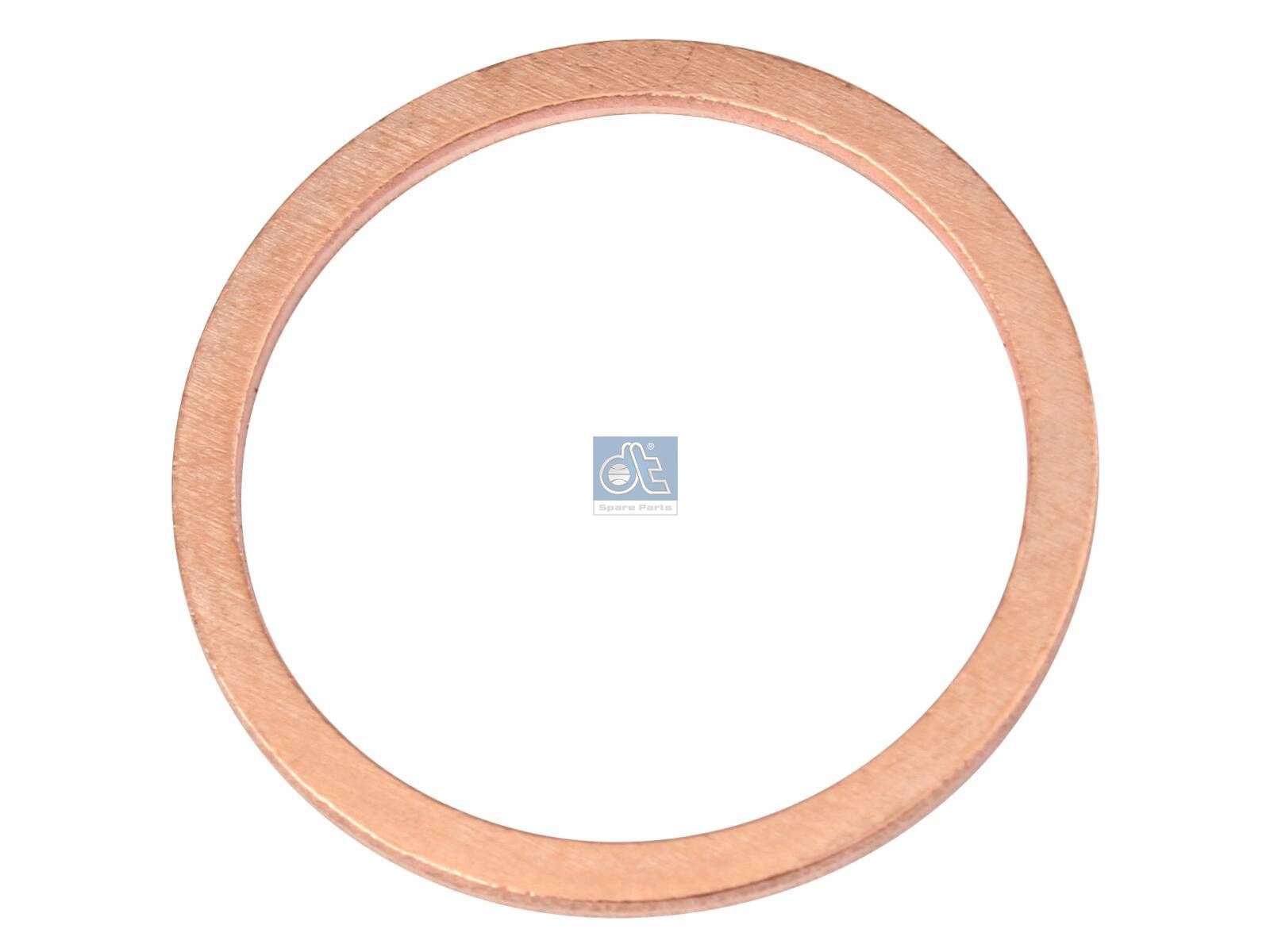 DT Spare Parts 9.01048 Copper washer, d: 30 mm, D: 36 mm, S: 2 mm