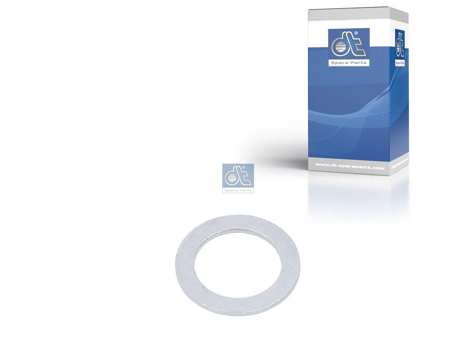 DT Spare Parts 9.01442 Aluminium washer, d: 10 mm, D: 15 mm, S: 1 mm