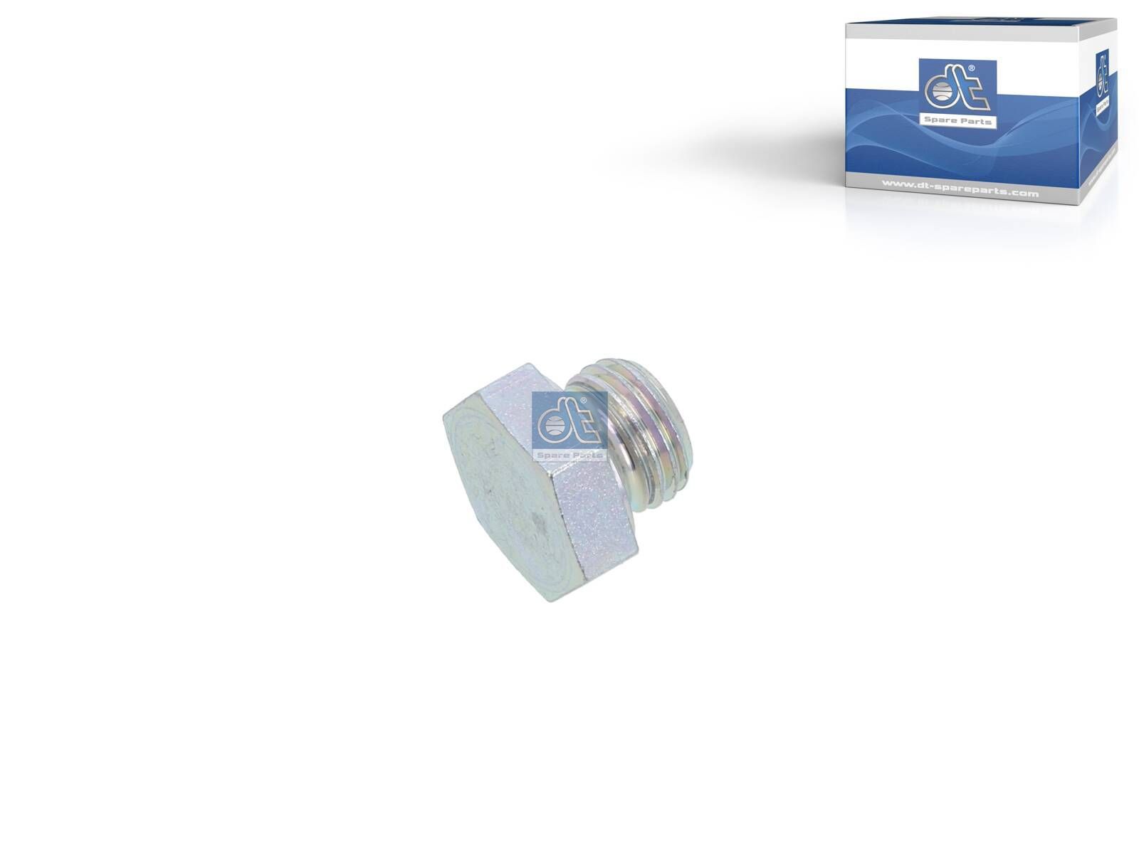 DT Spare Parts 9.03001 Screw plug, M14 x 1,5, SW: 19, L: 15.5 mm