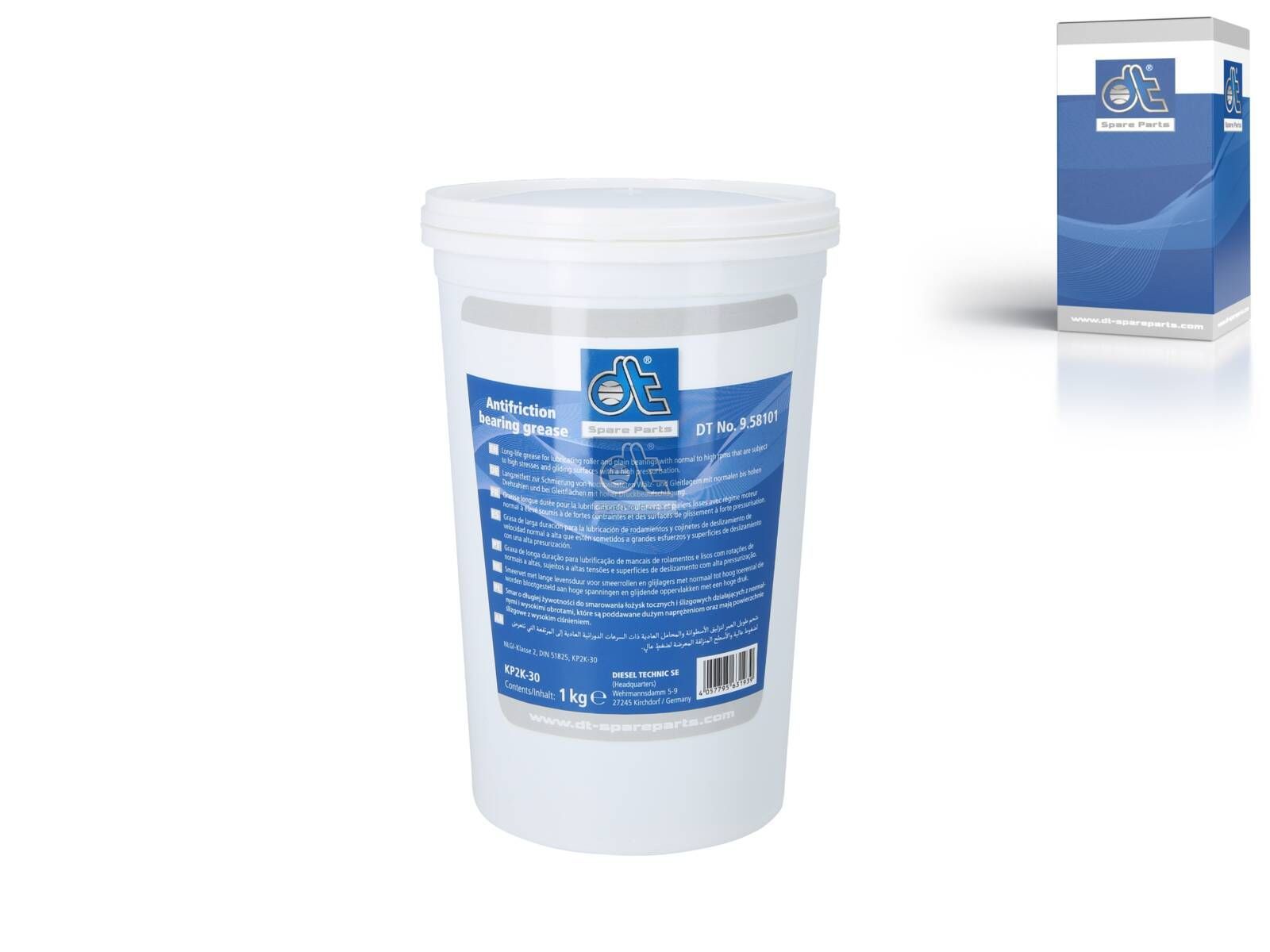 DT Spare Parts 9.58101 Antifriction bearing grease