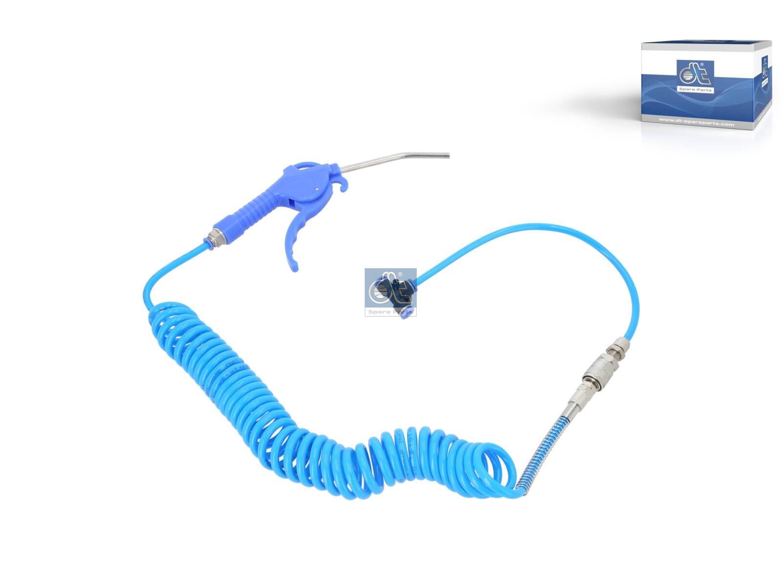 DT Spare Parts 9.61057 Compressed air spray gun, M10 x 1, L: 4 m