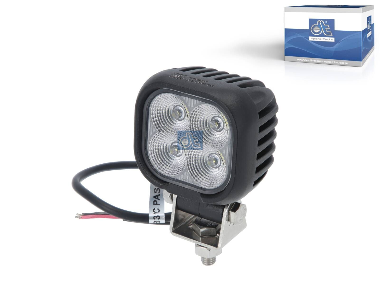 DT Spare Parts 9.69033 Work lamp, LED, W: 78 mm, H1: 72 mm, H2: 103.2 mm, T: 57 mm